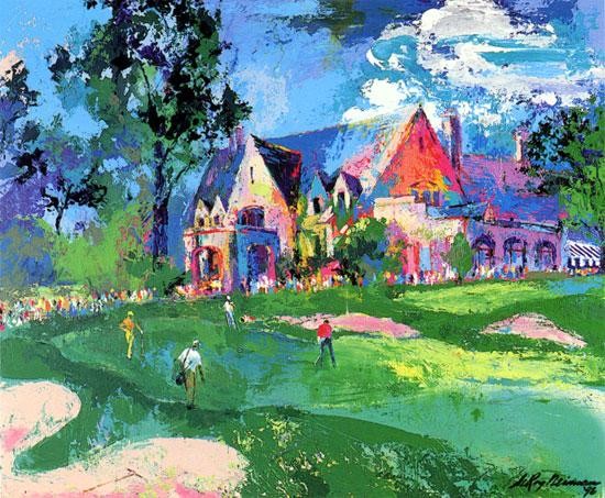 Leroy Neiman Winged Foot